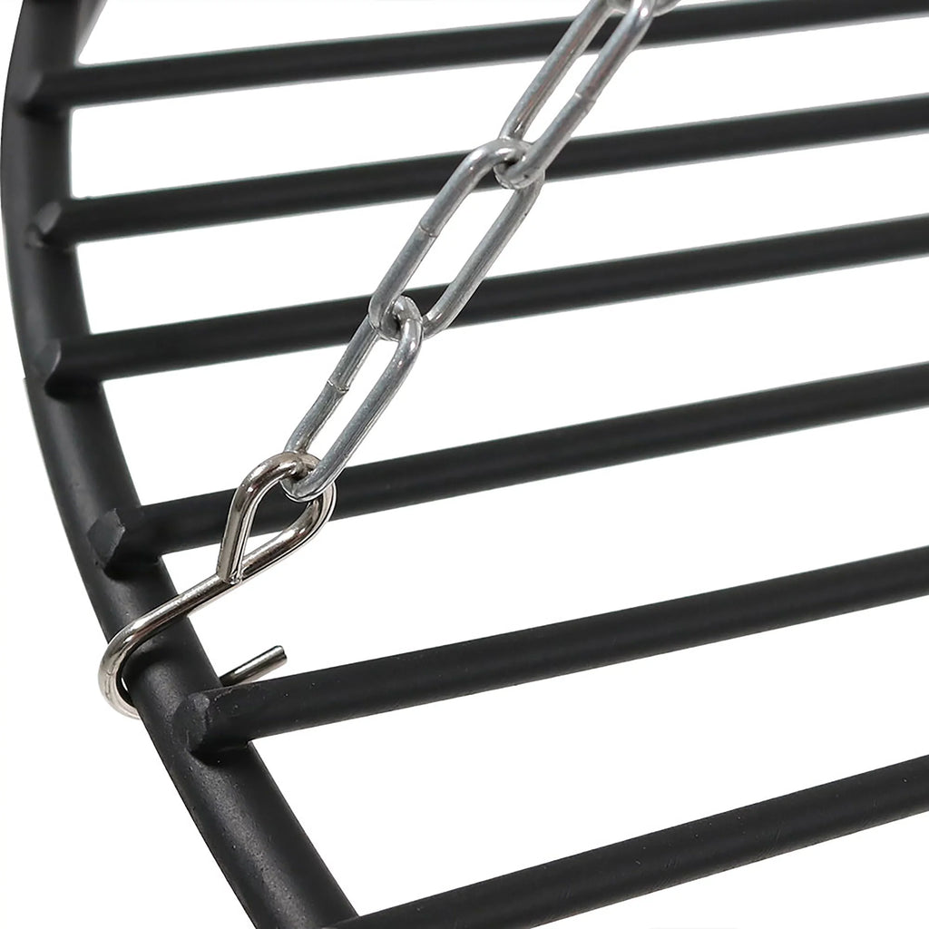 Grilling 22" Set with Diameter Sunnydaze - Cooking Grate Tripod