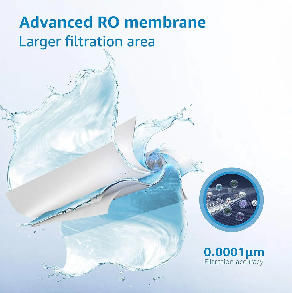 Osmosis Reduce WD-G2P600-RO Waterdrop for System, Lifetime, WD-G2P600-W Filter, Replacement 2-year Reverse PFAS