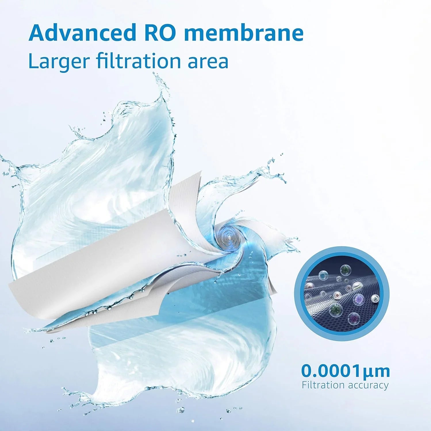Osmosis Reduce WD-G2P600-RO Waterdrop for System, Lifetime, WD-G2P600-W Filter, Replacement 2-year Reverse PFAS