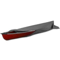 & Canoe Travel Sun Waterproof, - Kayak Storage Heavy-Duty Protection- 10ft- Cover- Grey and Dust Boat NEH
