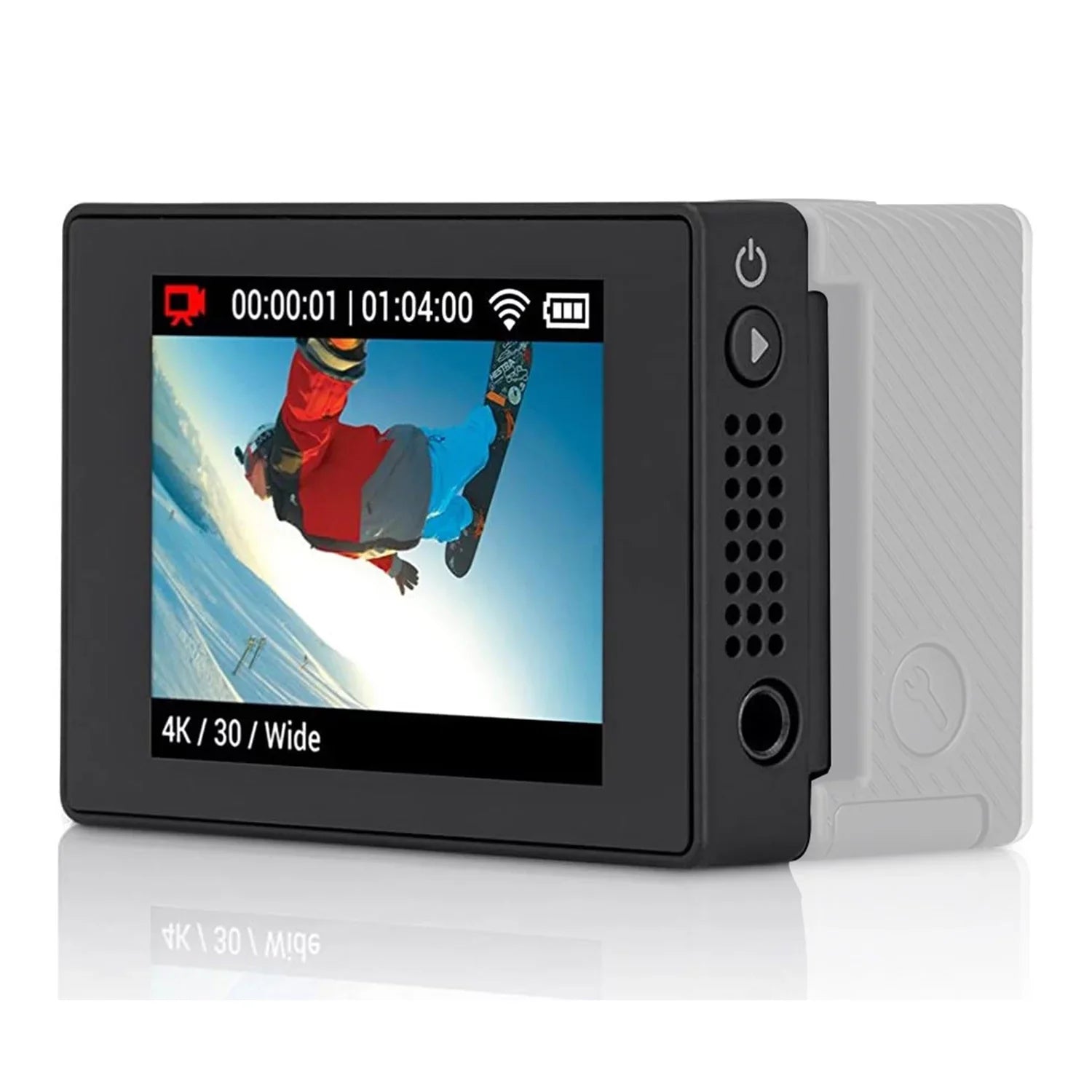 BacPac Hero Viewer Display Monitor 4 fits for ALCDB-301 GoPro GoPro Touch Screen 3+, Display LCD 3, Extrernal