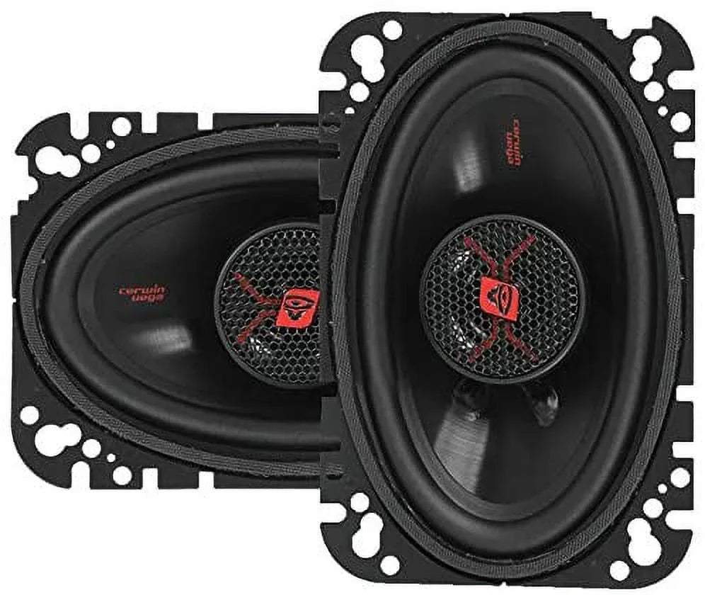 x CERWIN-VEGA 2-Way MOBILE Speakers 6", (4" max) Watts Series 275 HED(R) Coaxial H746