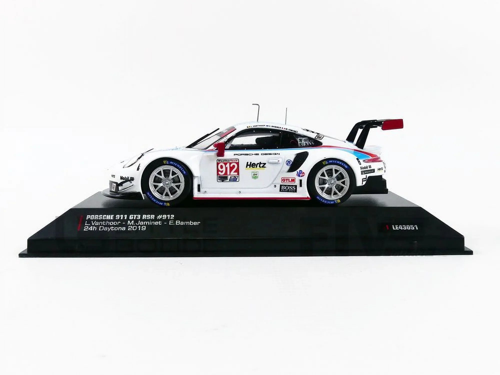 RSR (991) IXO 1/43 PORSCHE 911 - Daytona 2019 -