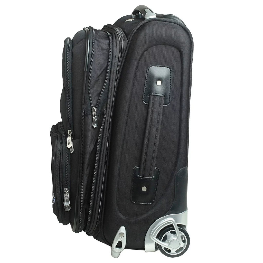 Arizona Rolling Softside MOJO 21" Carry-On Suitcase Cardinals Black