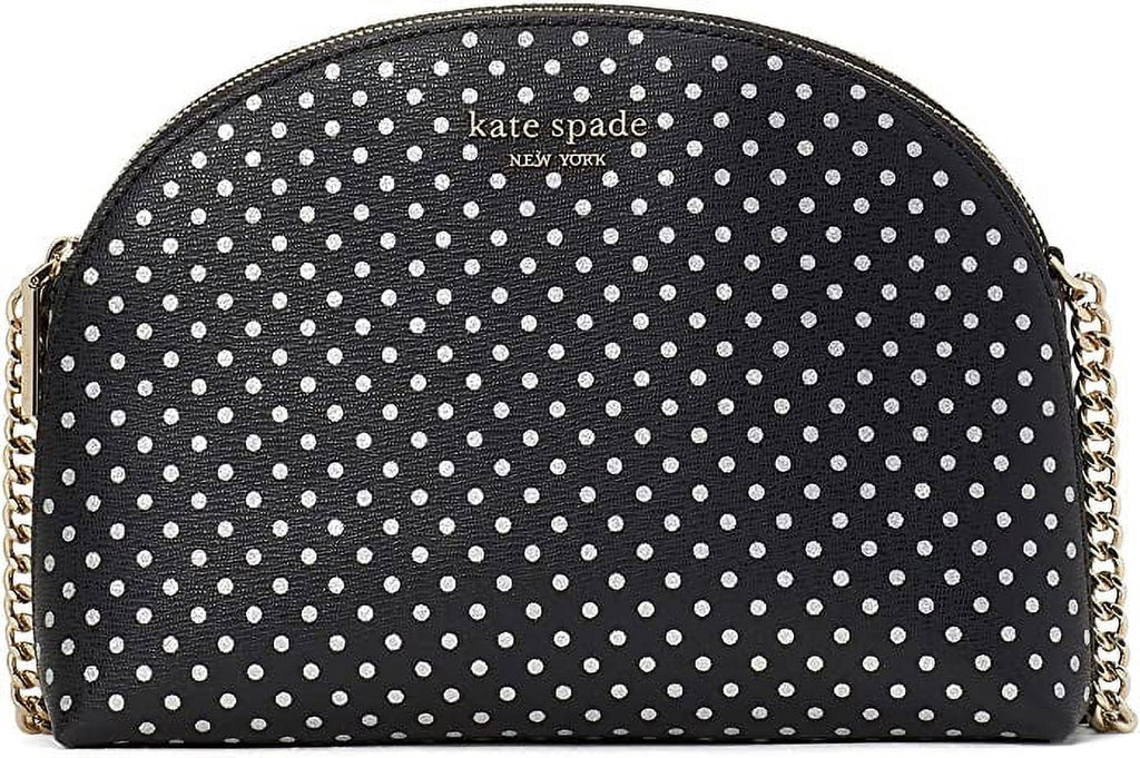York Dots Crossbody Bag Kate Spencer Women's Metallic New Spade Double Zip