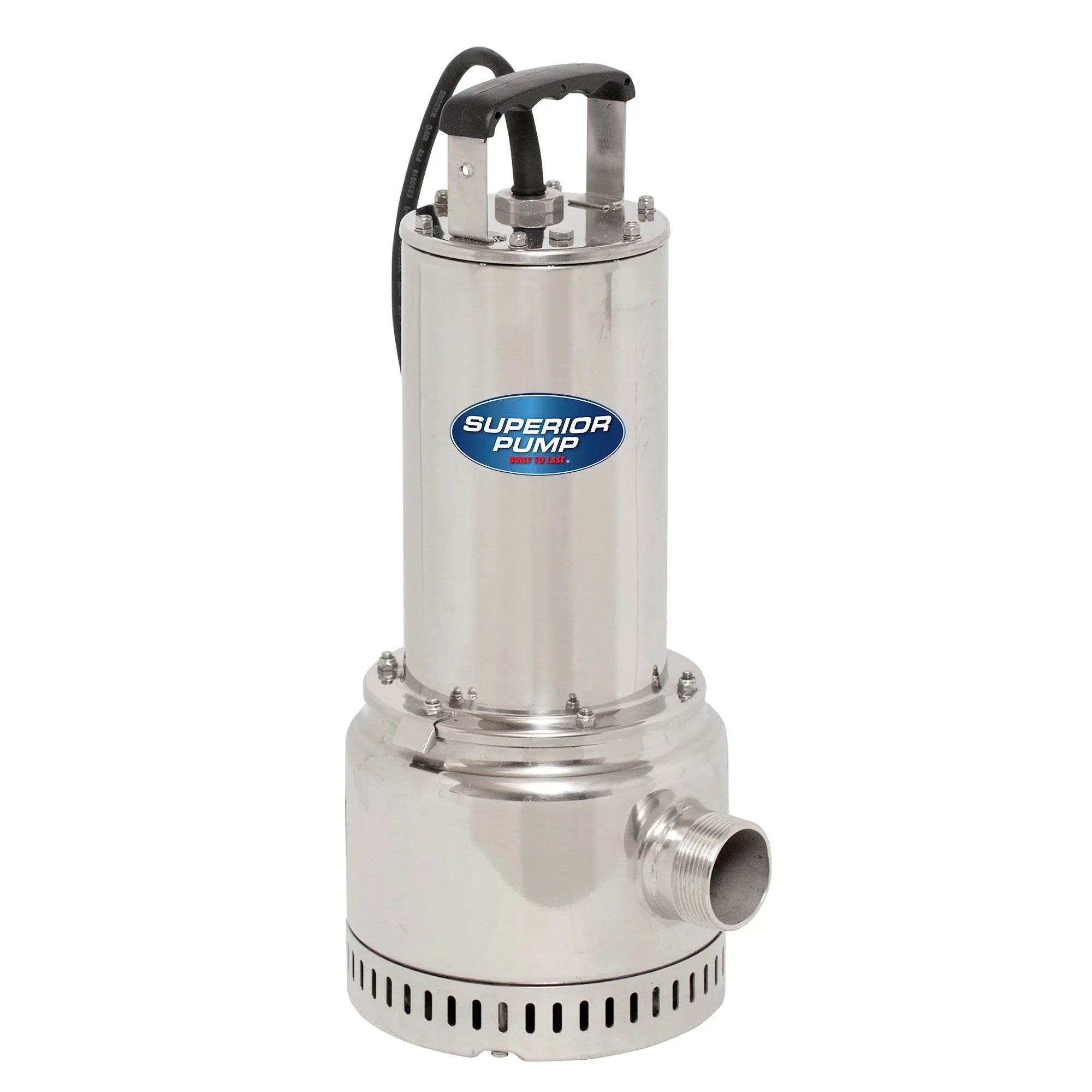 Steel Discharge 91197 HP Inch Side Utility 1 Pump Stainless Superior 1.5 Pump