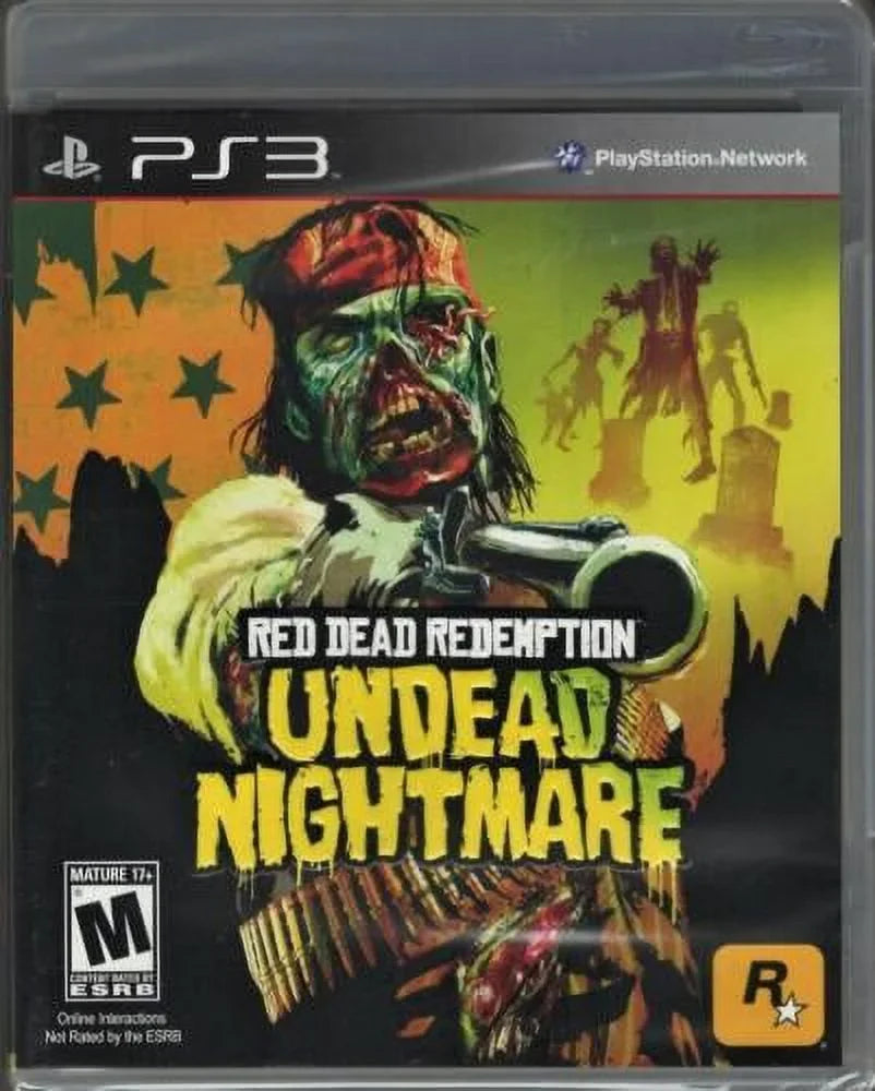 (Brand US Nightmare Sealed Dead New Factory Undead Redemption: Version) PS3 Red