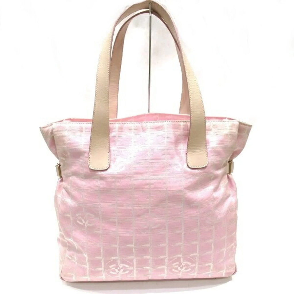 Tote A15825 (Good) Pink Bag New CHANEL Travel Pre-Owned Women's GM