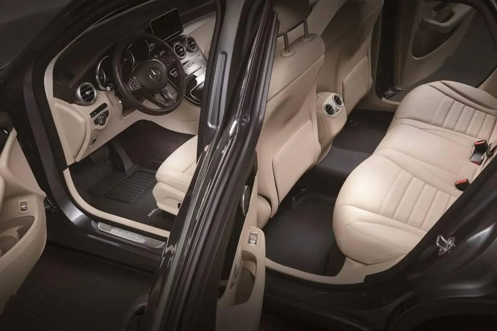 Kagu Black L1JP02201509 MAXpider 3D Jeep 2nd Gladiator Pattern Embossed 1st Fiber Mats Row JT Carbon 2020-2024 Fits Floor