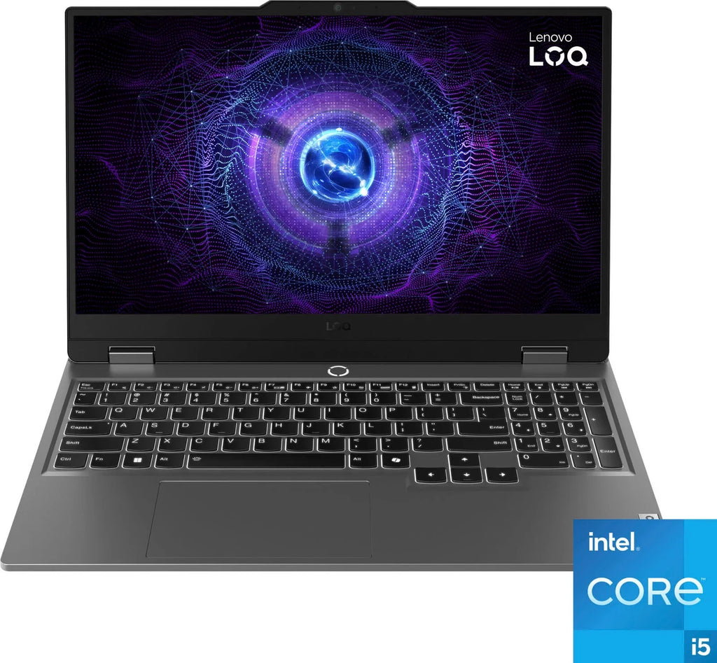 Lenovo FHD Grey - Gaming SSD Core 512GB 12GB Luna with A530M Gen i5 15.6" - LOQ - Intel Intel Laptop Arc - 144Hz 12th Memory