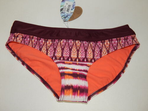 Bikini Black Mid prAna Rise Cherry Izabal Bottoms Hipster Ramba Small (S) Size