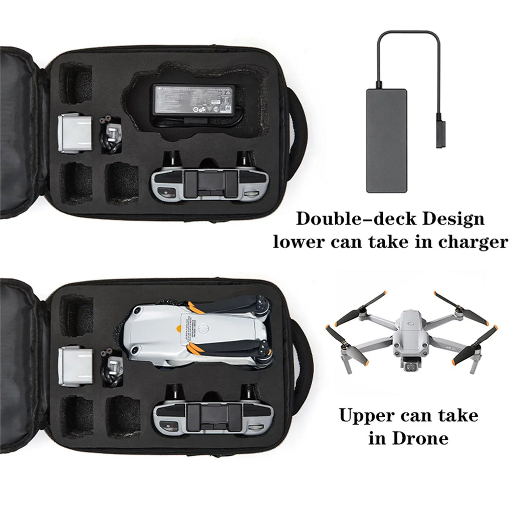 Bag Station Shoulder Storage Bescita Air Dji Bag Shockproof Charge Canvas For 2S Design
