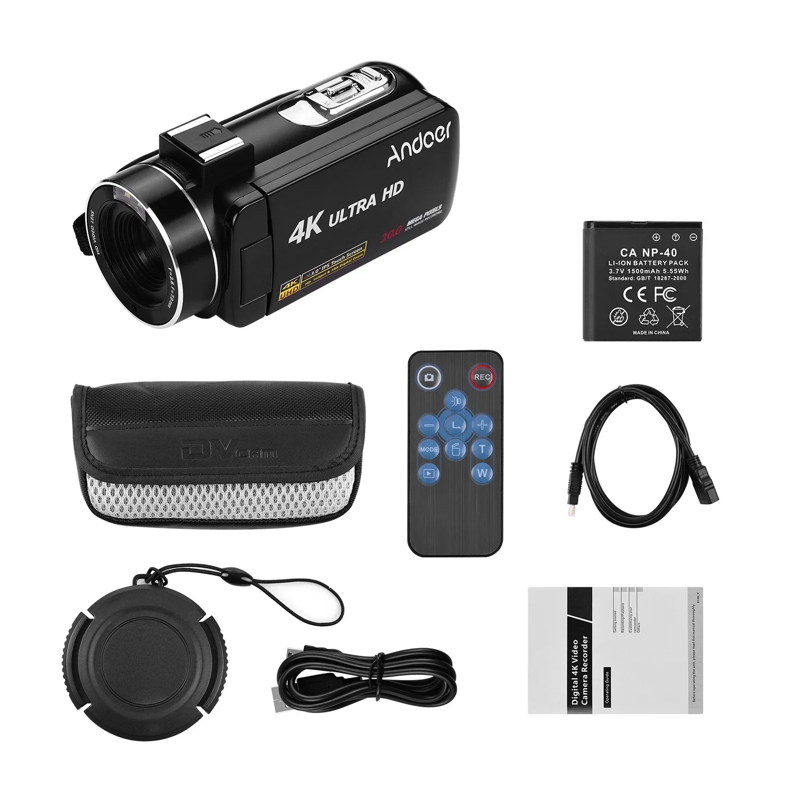 Inch Inch Camera Andoer-2 Monitor Professional DV 4K Function Video AINN IPS Camera ERYUE Burst Camera,Video Monitor Handheld IPS IPS 3.0 3.0 DV Video Inch