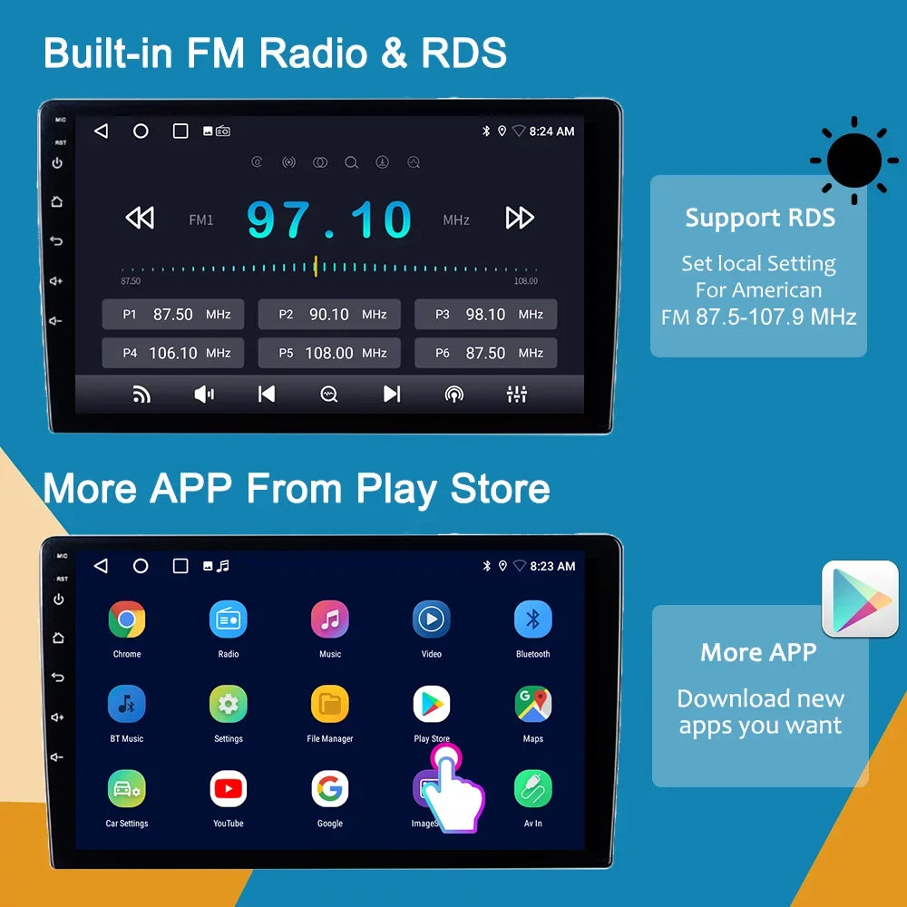 GPS Ford Car Focus Stereo Bluetooth For 2 - Mk Android 2 Audio With Navigation 2004 Screen Auto Carplay Touch 2011