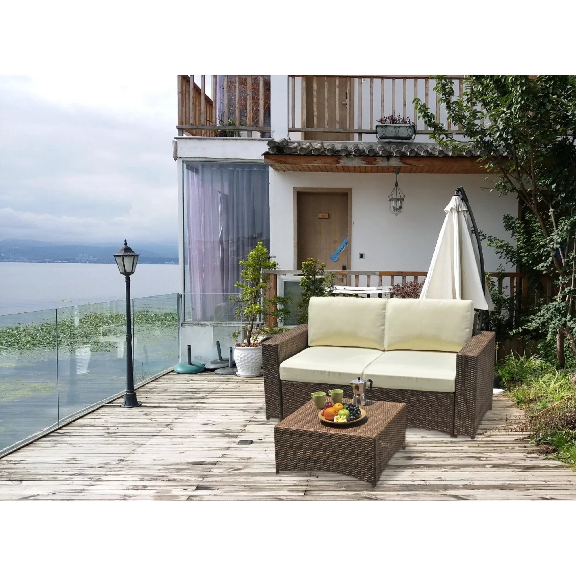 Studio Modular Collection W Unlimited Loveseat SW1841LSCT Shine Set
