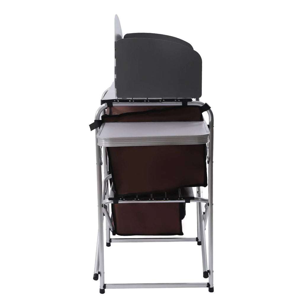 Kitchen Folding Tabletop Foldable Camping W/ Grill Portable FETCOI Table Station