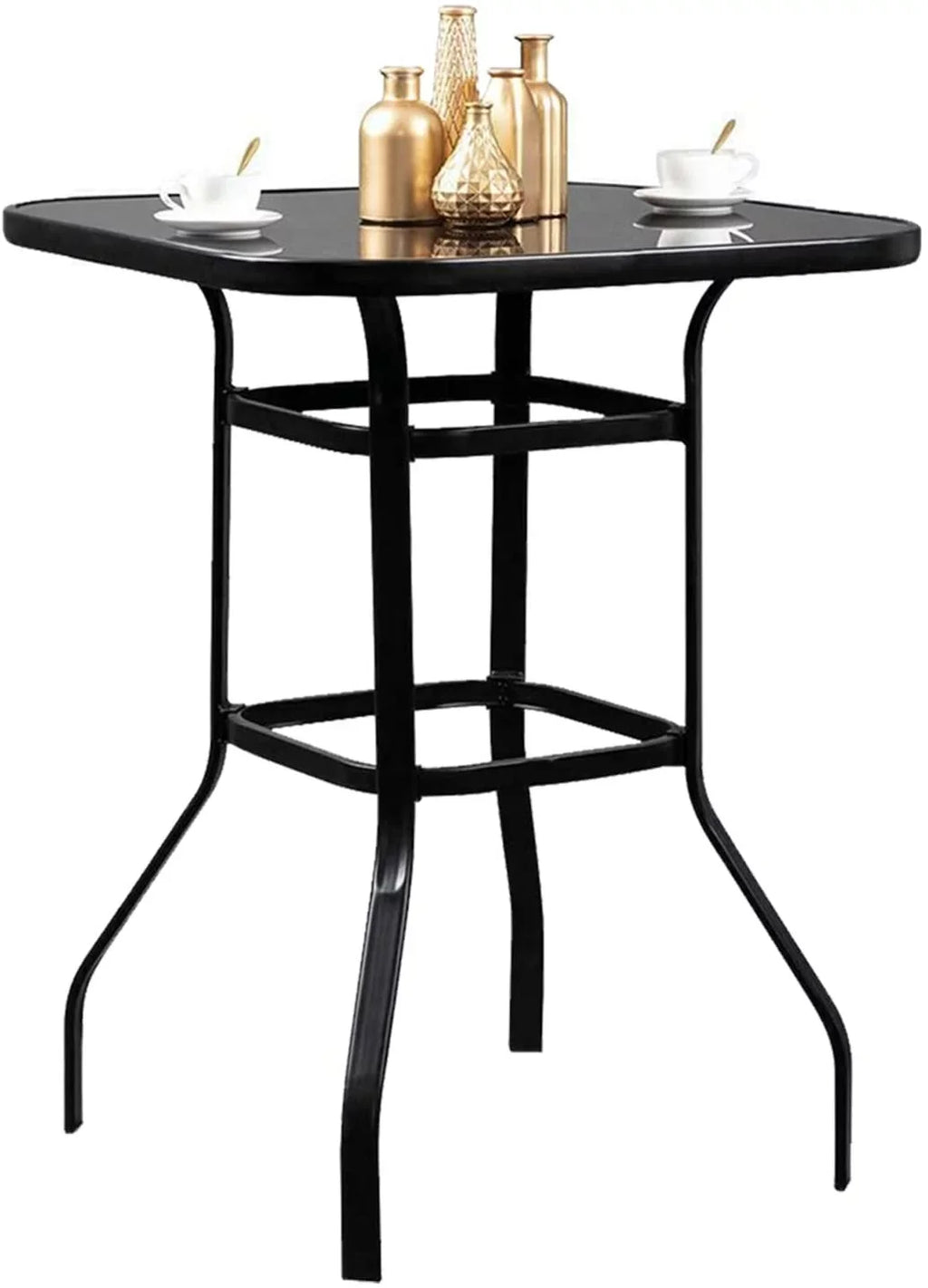 Layla Table Bar Light Glass Weight Bistro