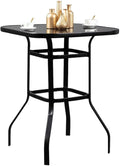 Layla Table Bar Light Glass Weight Bistro