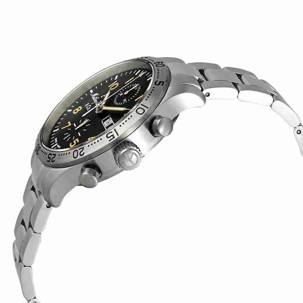 Chrono Automatic Men's Mathey-Tissot Black Type Chronograph 21 Dial Watch H1821CHATNO