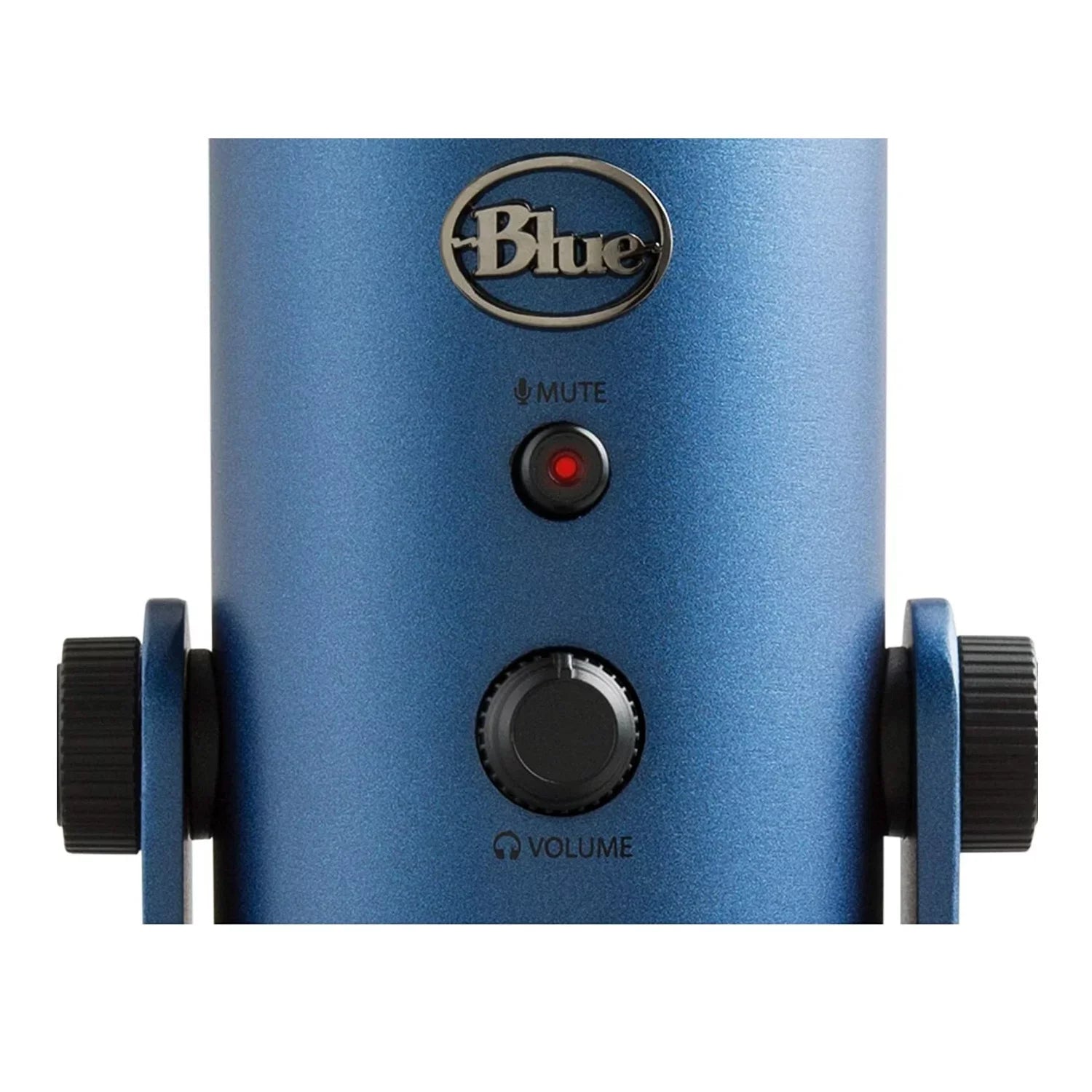 with Blue Mount and Microphones Stand, Blue) Boom Microphone Filter Pop (Midnight Yeti Shock Arm