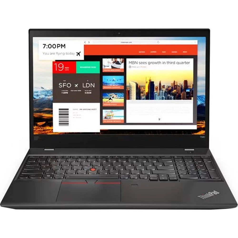 Windows GB GHz Intel GB 15.6" HDD, i5 - 20L9001VUS - Core 8 Lenovo RAM Notebook Black - 500 T580 Thinkpad - 20L9 - Box) (Open 1.6