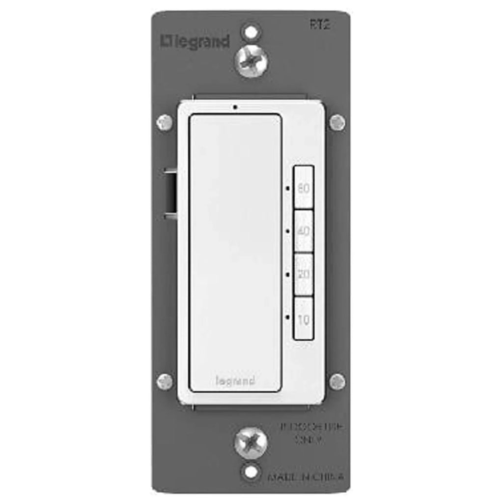 4 Pass Seymour Switch 60MIN WHT Pack & Timer Legrand