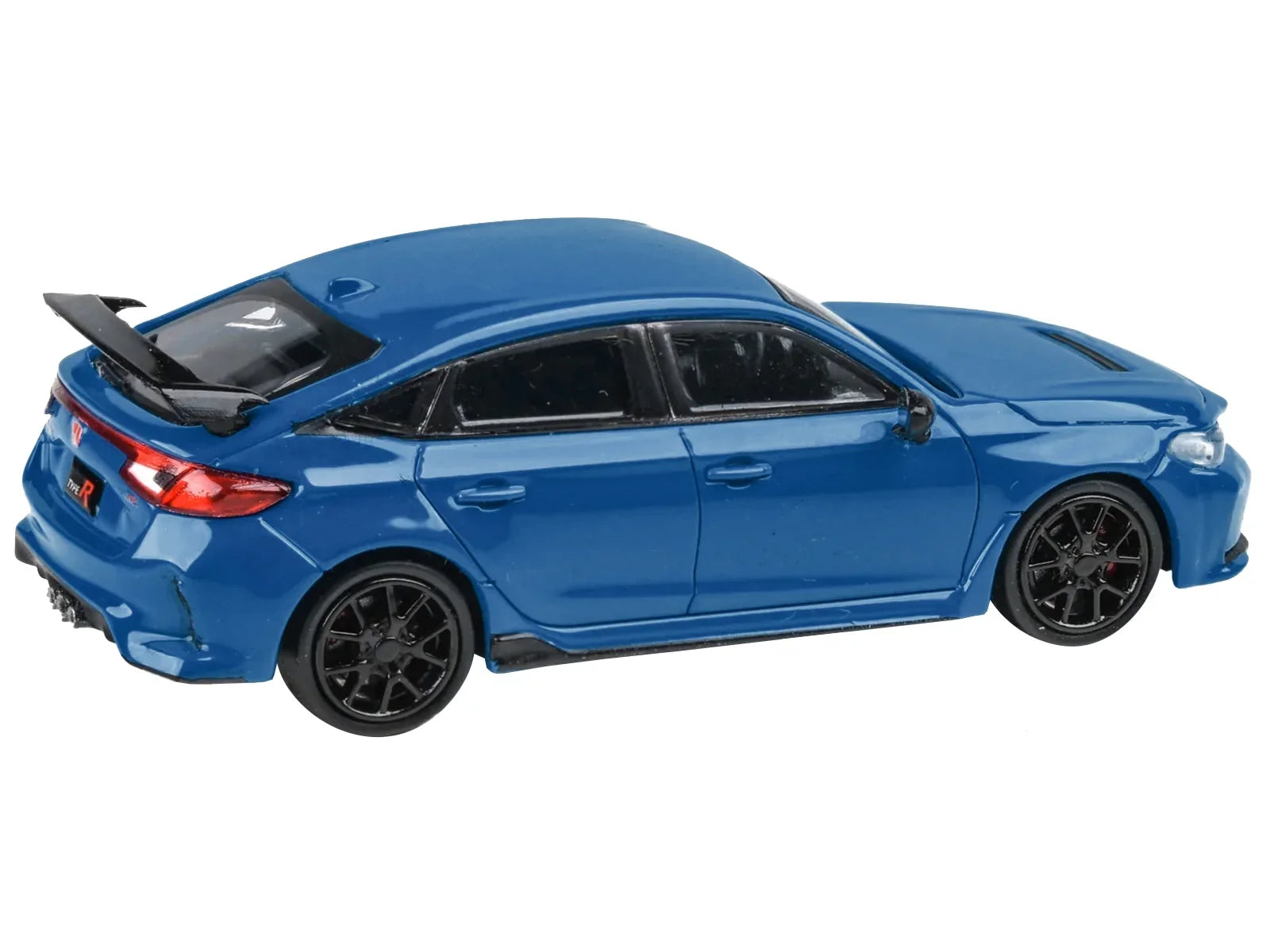 Blue Diecast Honda Models Civic Diecast Boost Car by R 1/64 2023 Model FL5 Type Paragon Pearl