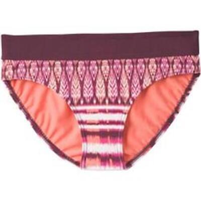 Bikini Black Mid prAna Rise Cherry Izabal Bottoms Hipster Ramba Small (S) Size