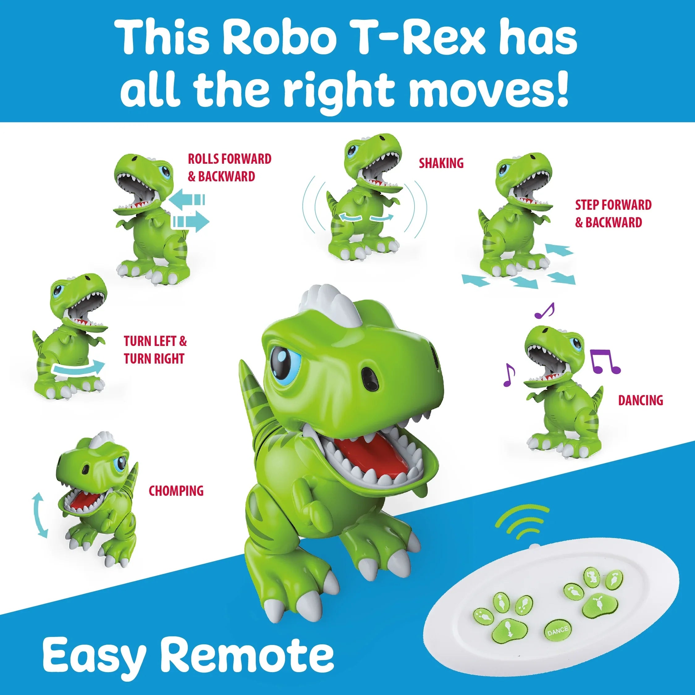 Power Pet T-Rex Robot Your Fun