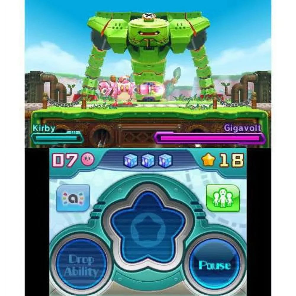 '- Nintendo 3DS Planet Kirby: Nintendo - Action/Adventure Robobot Game