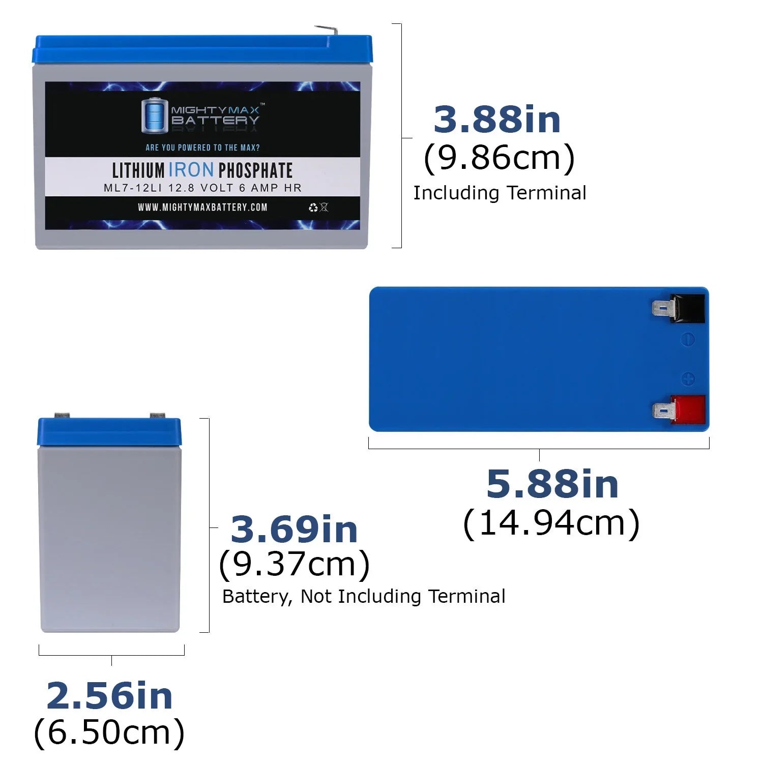 Replacement 600 12V 7AH Pro-Line Battery V3-S Altered Lithium for