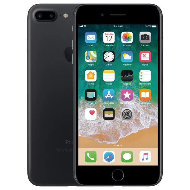 GSM CDMA 32 - Unlocked Fully GB, iPhone Apple 7 compatible Restored Black (Refurbished) - Plus, and