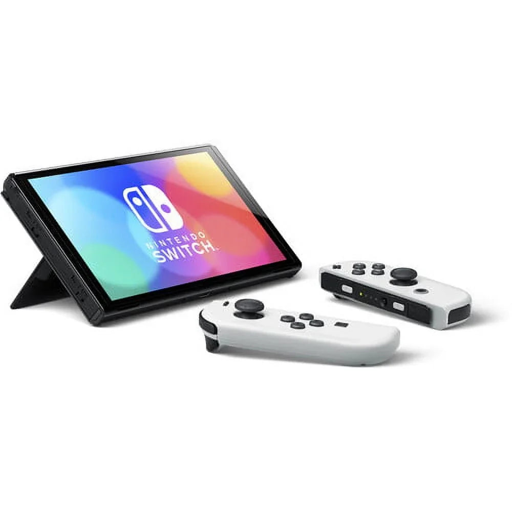 Mario Switch OLED 8 with White Game Deluxe Kart Nintendo