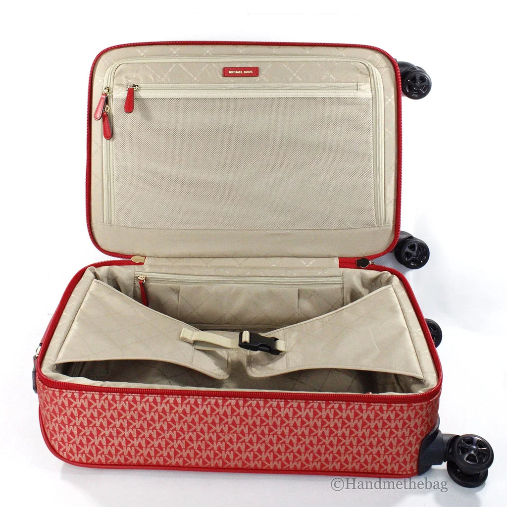 Trolley Kors Travel Red Michael Small Rolling Suitcase