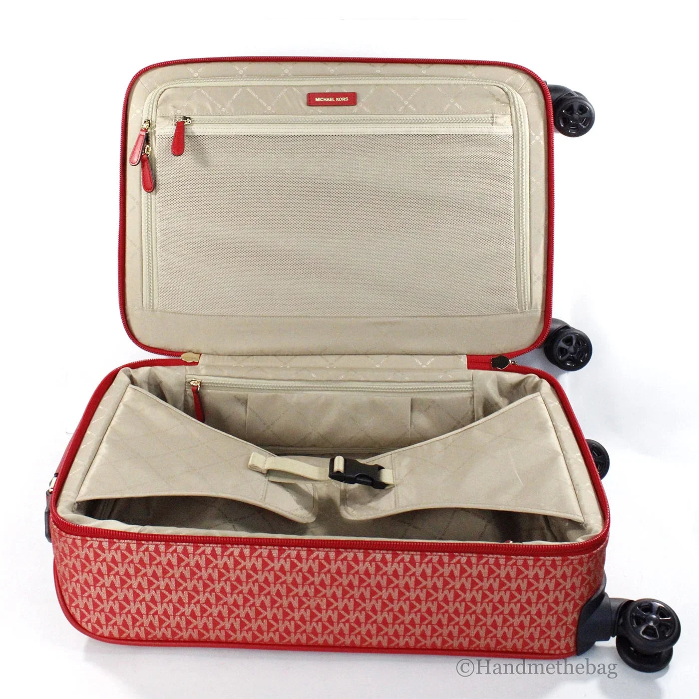 Trolley Kors Travel Red Michael Small Rolling Suitcase