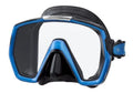 Tusa M-1001QB-FB Freedom HD Blue - Diving Mask Fishtail Scuba