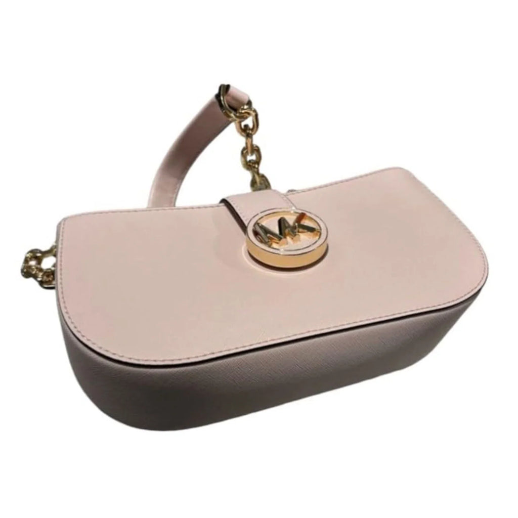 Kors Michael Carmen Blush) (Powder Womens Leather Bag 35F2GNMC0L-424 Shoulder XS Pouchette