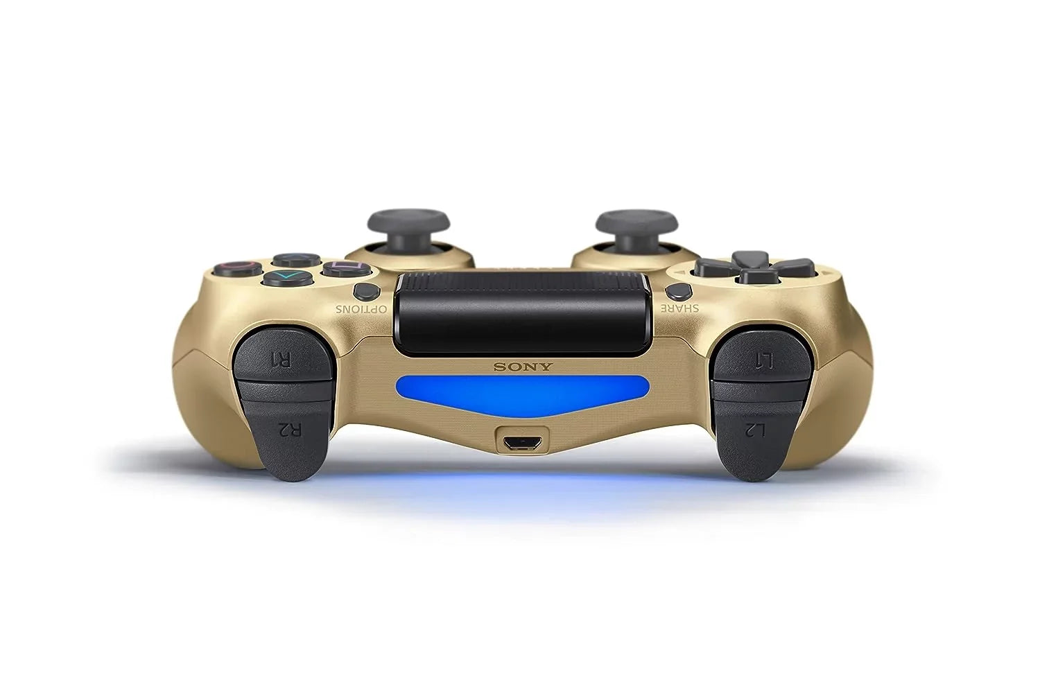 Earbuds AXTION Wireless DualShock Like BOLT Blue - Gold - PlayStation Bundle With Controller New 4