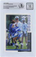 Fanatics 21" Indianapolis with Inscription 1998 "HOF Manning Authentic 10 - Autographed Peyton Card #233 Witnessed Certified Fanatics Beckett Rookie Authenticated Colts Score