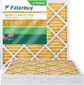 Pleated Furnace Filterbuy Filters AC 11 (4-Pack) HVAC 22x22x1 MERV Air
