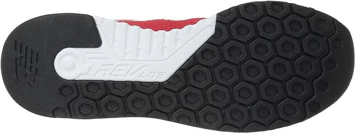 New Red/White Mens V1 Sneakers, Balance Decon M11.5/W13, 247