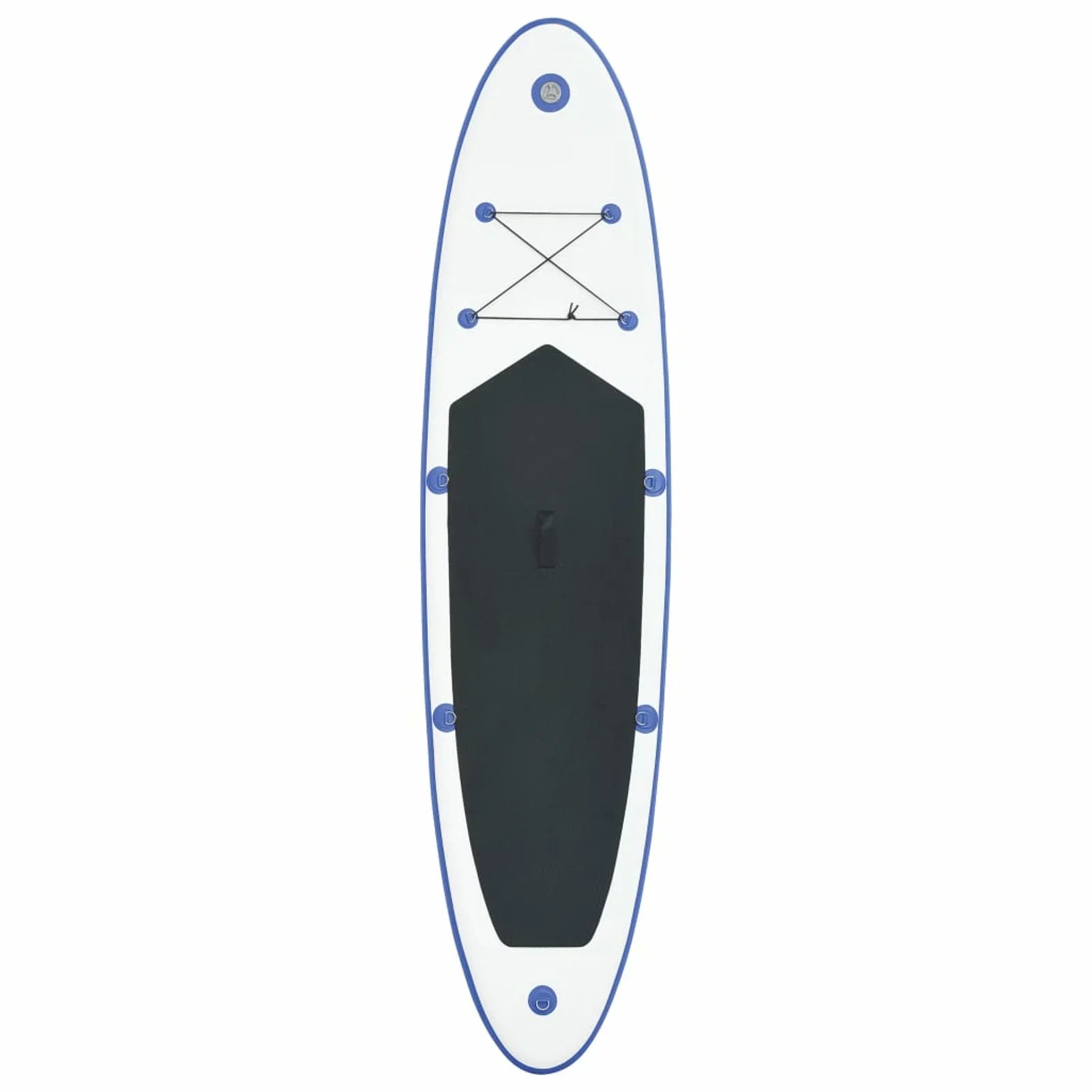 Paddleboard Inflatable White Blue Set and