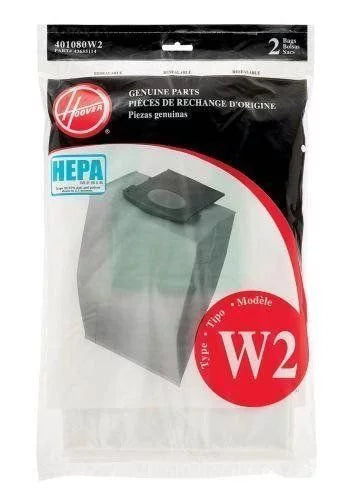 (6-Pack), Type Bag HEPA Hoover 401080W2 W2