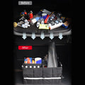 Organizer, Automotive Cargo Trunk Reflective Strip, Folding Organizer, Cloth Box, Capacity Apexeon Oxford Storage Car 28L