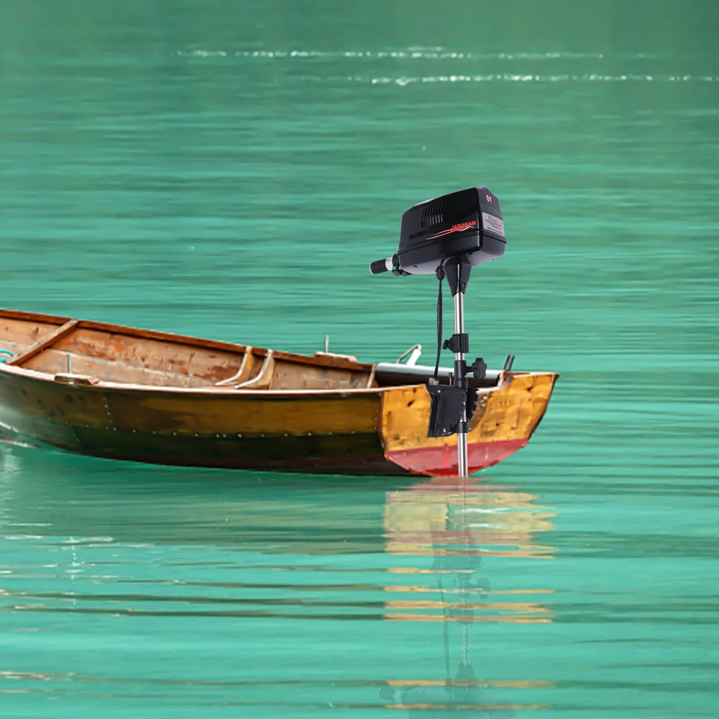 Electric Outboard Tiller Control Fishing Trolling 2.2KW 60V 10HP Engine Brushless Motor Heavy 3000 Boat Motor Duty R/Min ZhdnBhnos