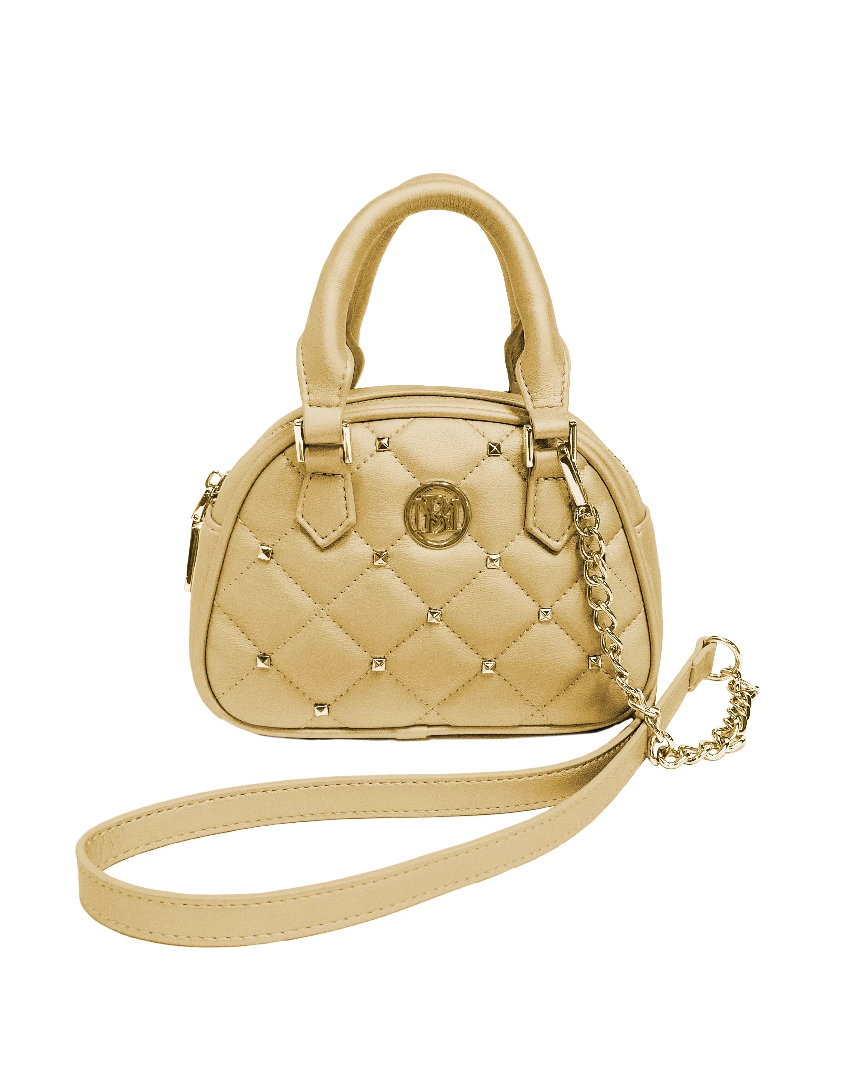 Metallic Bag Mischka Badgley Crossbody Dome Gold