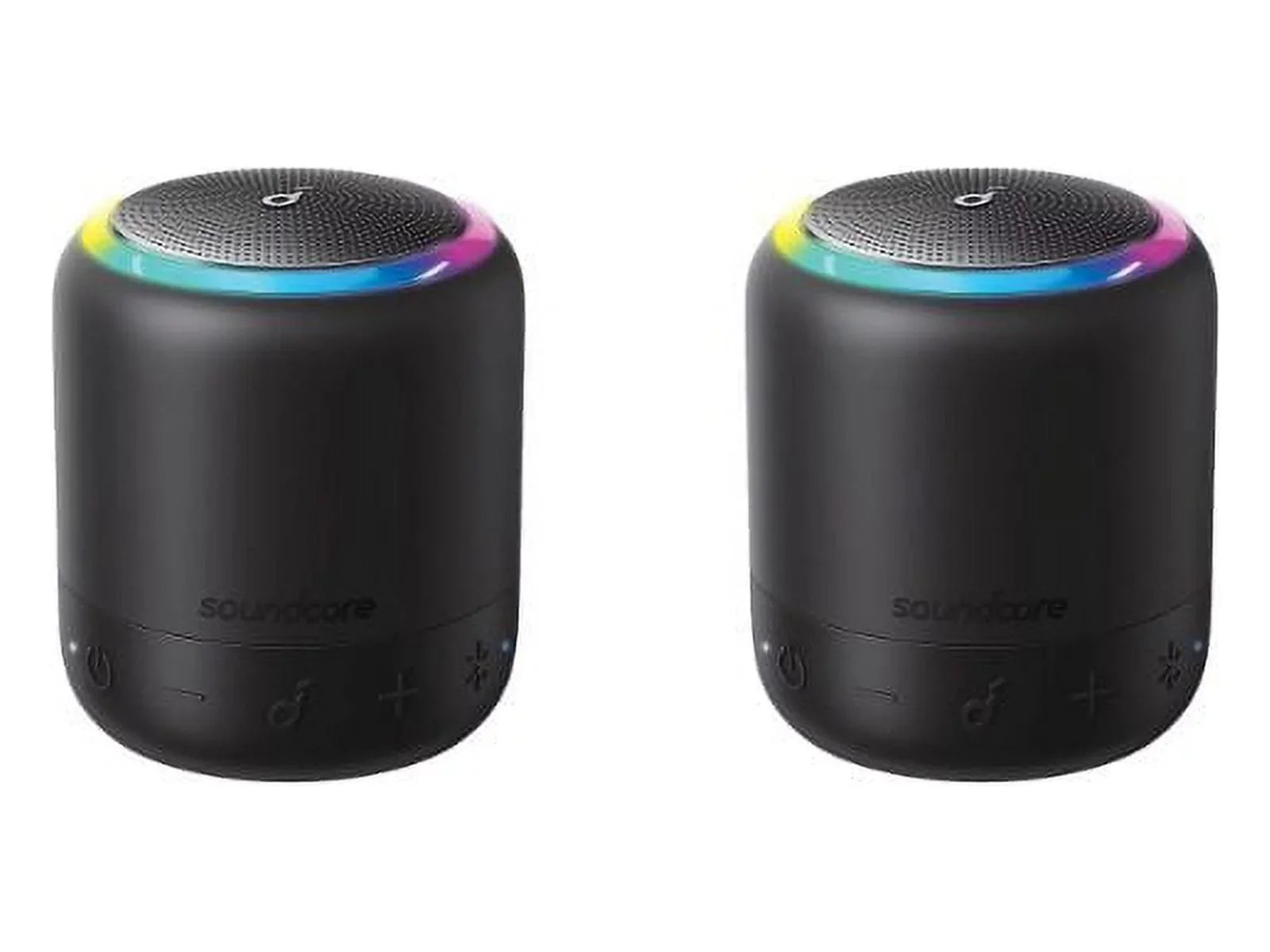 Soundcore Black Waterproof Pro Playtime 15H Portable 2-Pack IPX7 B3127Z11 3 Speaker Mini Bluetooth