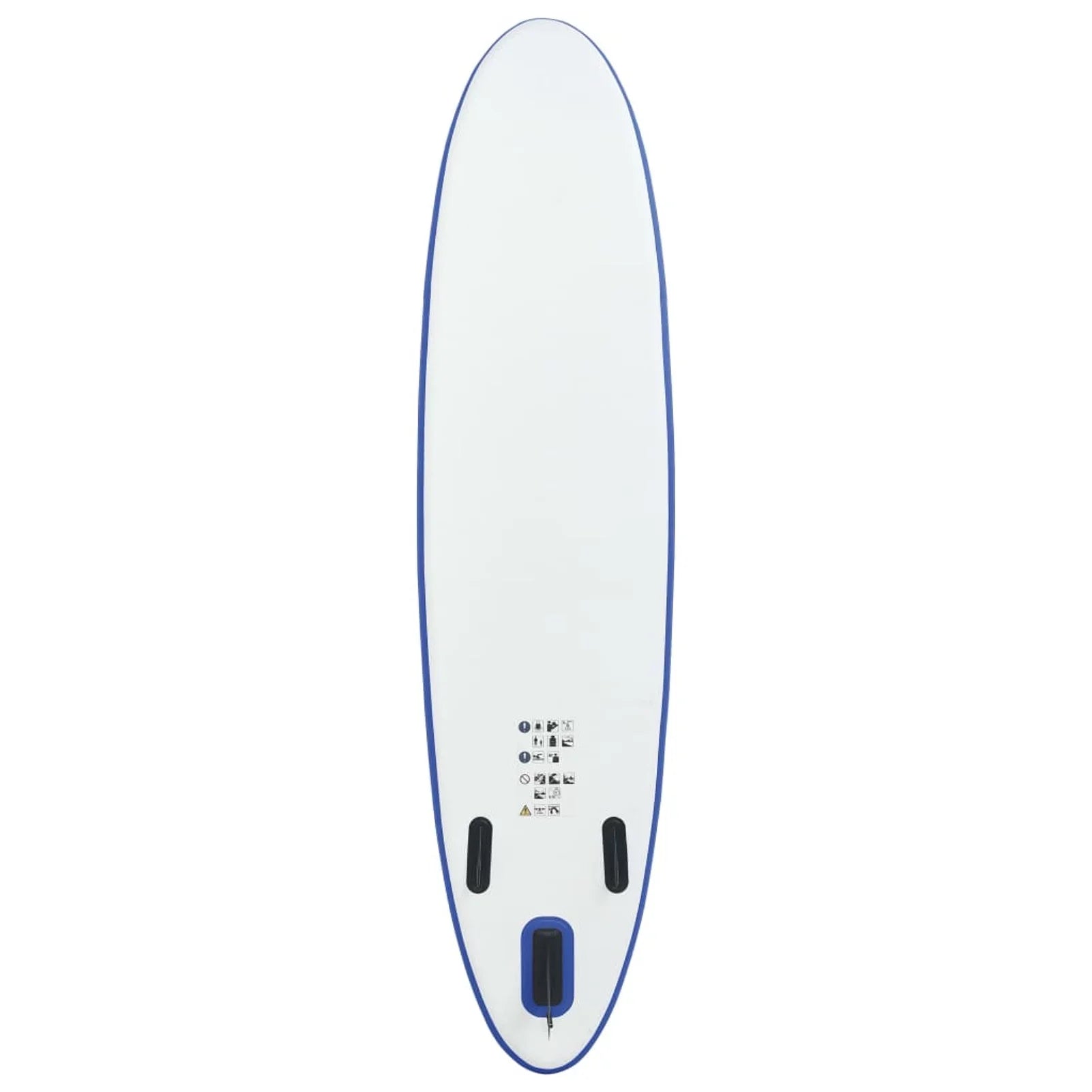 Paddleboard Inflatable White Blue Set and