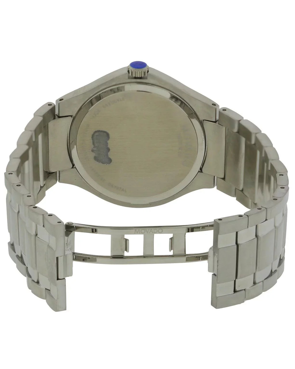 Collection Stainless Black Dial 0606781 Movado Men's Steel Watch
