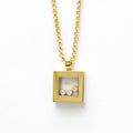 Men,Women Pendant Necklace (Good) Happy (Gold) Fashion (18K) Diamonds Chopard Necklace Pre-Owned Yellow Diamond Square 79/3210 Gold